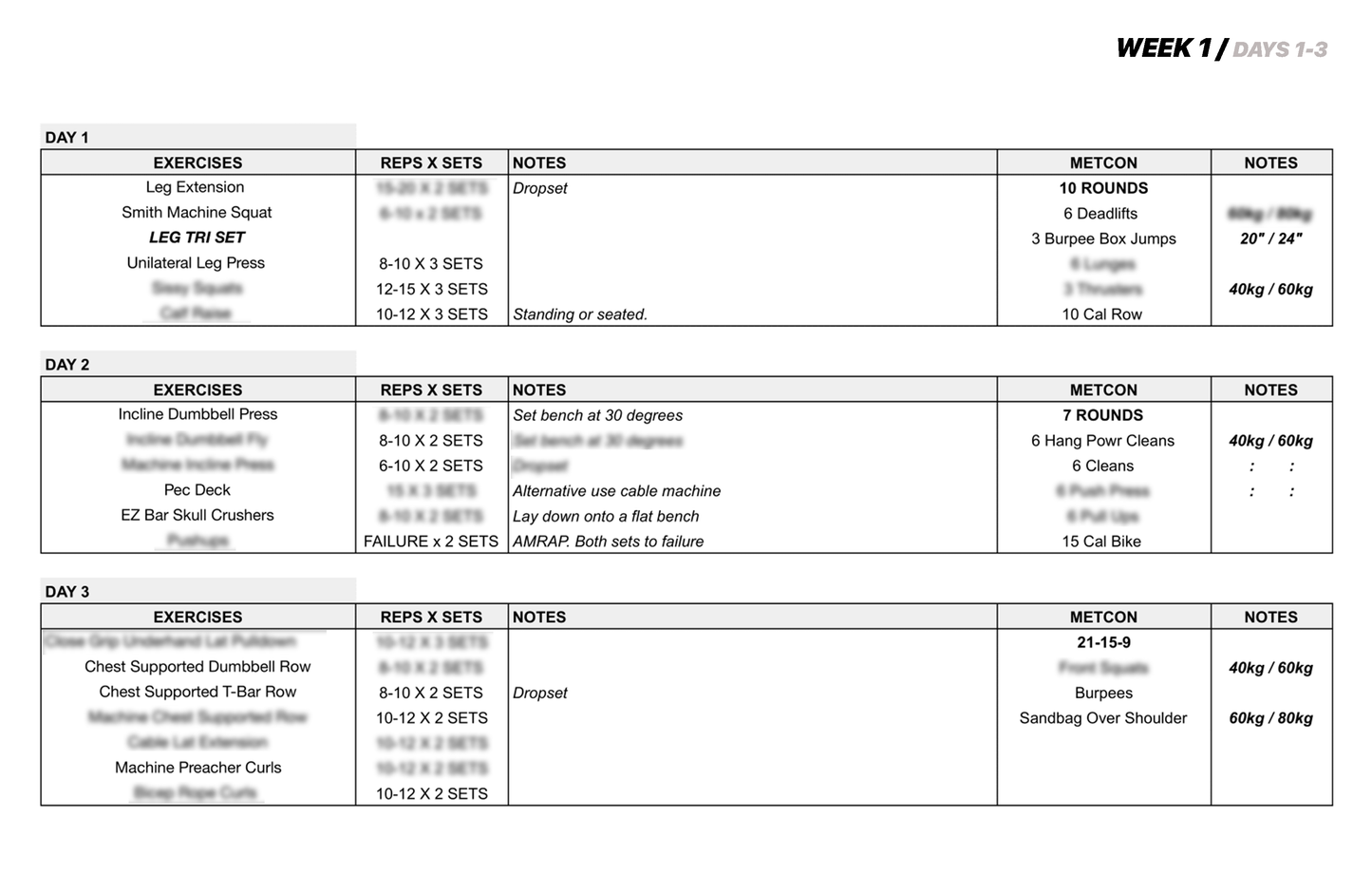 VASCULR Hypertrophy + Metcon